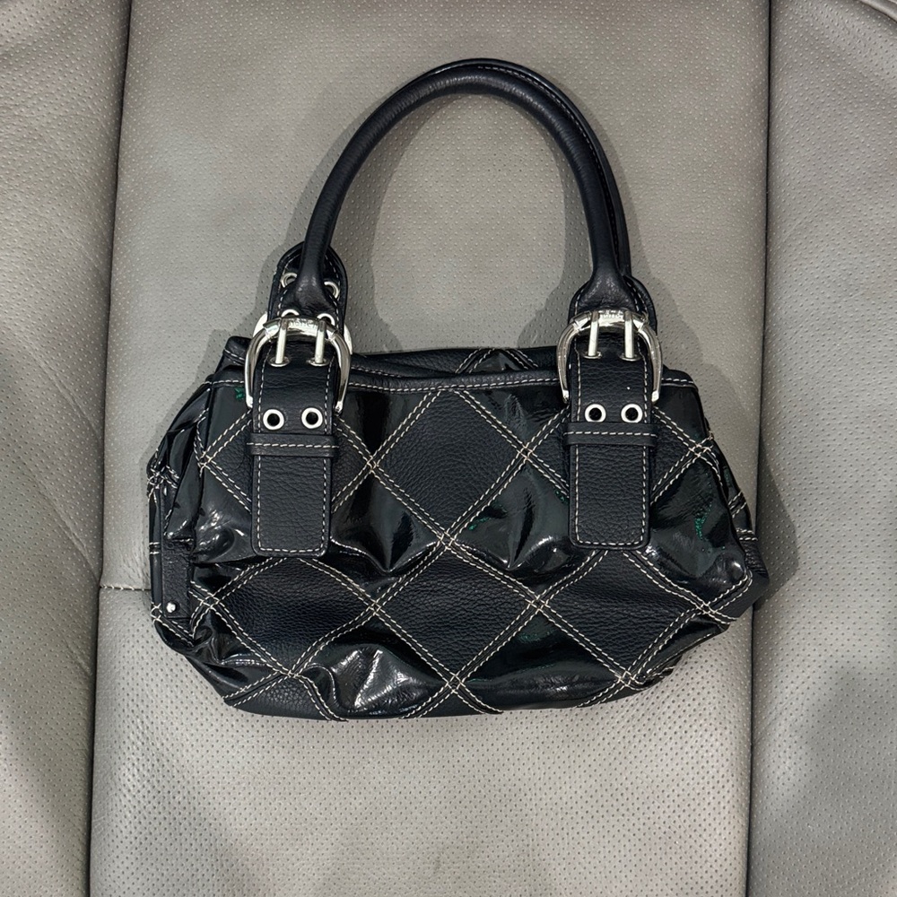 Black Quilted Handbag